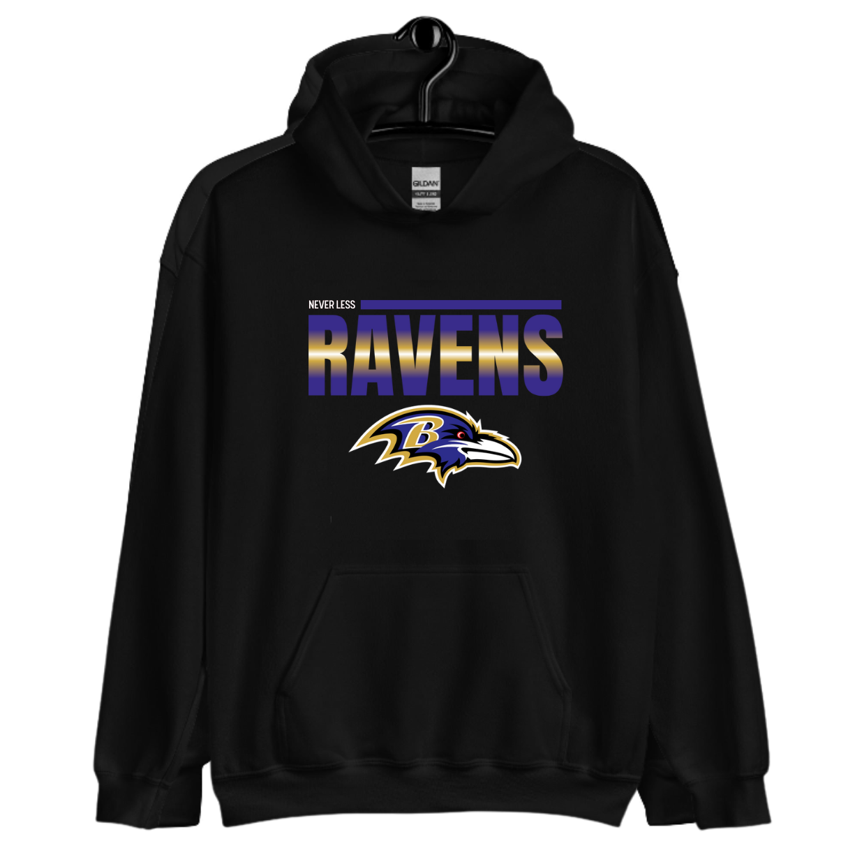 Your Fav Team Black Hoodie